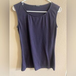 Pure Sage purple sleeveless top.